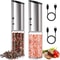 Electric Salt And Pepper Grinder USB Rechargeable Automatic Pepper Mill 0