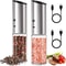 Electric Salt And Pepper Grinder USB Rechargeable Automatic Pepper Mill 7