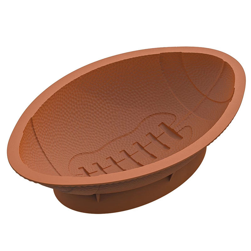 3D Rugby Silicone Cake Mold For Sports Party Baking 6
