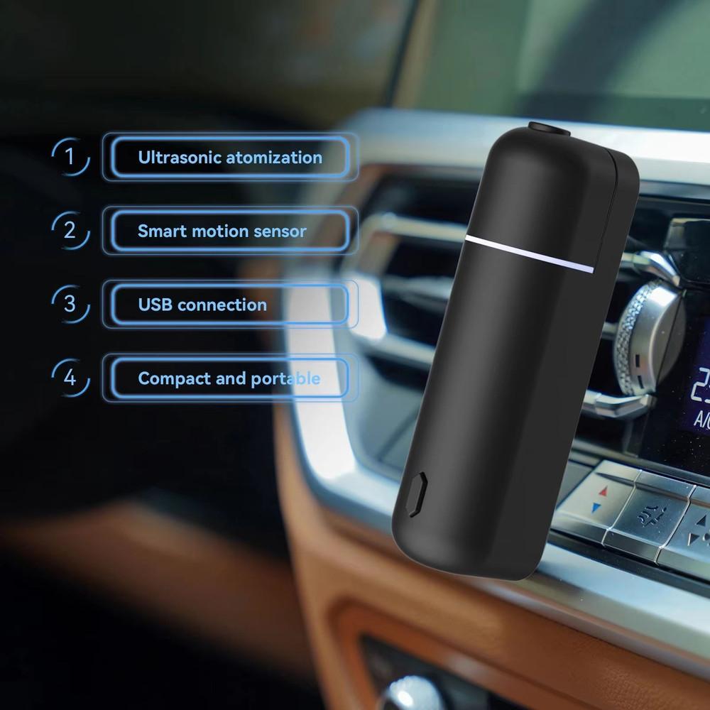 Car Air Freshener Electric Essential Oil Aroma Diffuser 3