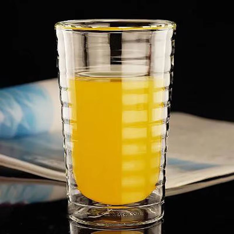 Nespresso Double Wall Glass Coffee Mug Heat Resistant Transparent Tea Coffee Cup 1