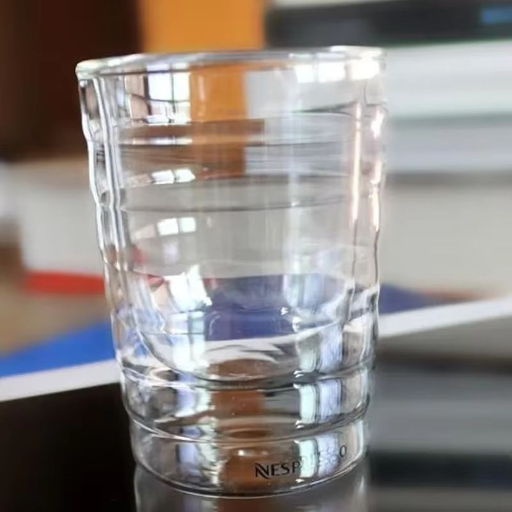 Nespresso Double Wall Glass Coffee Mug Heat Resistant Transparent Tea Coffee Cup 2