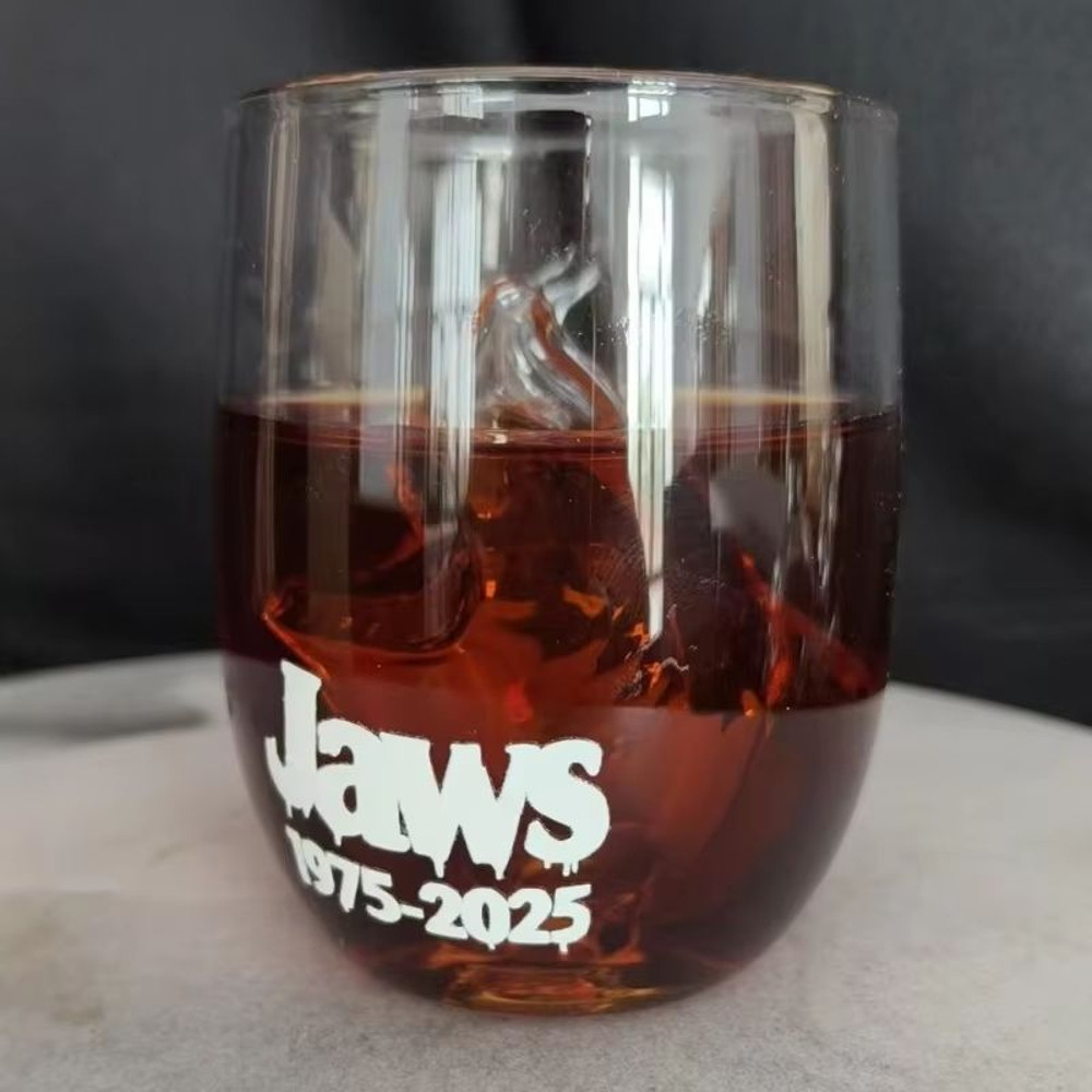 3D Shark Stemless Wine Glass Cup For Beer Whiskey And Cocktails 2