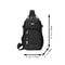 Riding Backpack For Men Lightweight Mens Chest Bag Casual Single Shoulder Crossbody Bag With Large 1