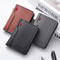 Ultra Thin Mini Soft PU Leather Credit Card Wallet Holder Short Vertical Mens Slim Wallet 0