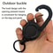 Extendable Retractable Keychain Badge Holder Heavy Duty Carabiner Key Chain With Clip For Men And O 3