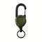Extendable Retractable Keychain Badge Holder Heavy Duty Carabiner Key Chain With Clip For Men And O 9