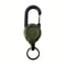 Extendable Retractable Keychain Badge Holder Heavy Duty Carabiner Key Chain With Clip For Men And O 9