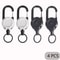 Extendable Retractable Keychain Badge Holder Heavy Duty Carabiner Key Chain With Clip For Men And O 12