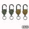 Extendable Retractable Keychain Badge Holder Heavy Duty Carabiner Key Chain With Clip For Men And O 13