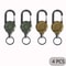 Extendable Retractable Keychain Badge Holder Heavy Duty Carabiner Key Chain With Clip For Men And O 13