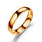 Simple 6mm Titanium Wedding Ring For Women And Men Hypoallergenic Stainless Steel Couple Band 3