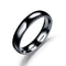 Simple 6mm Titanium Wedding Ring For Women And Men Hypoallergenic Stainless Steel Couple Band 8