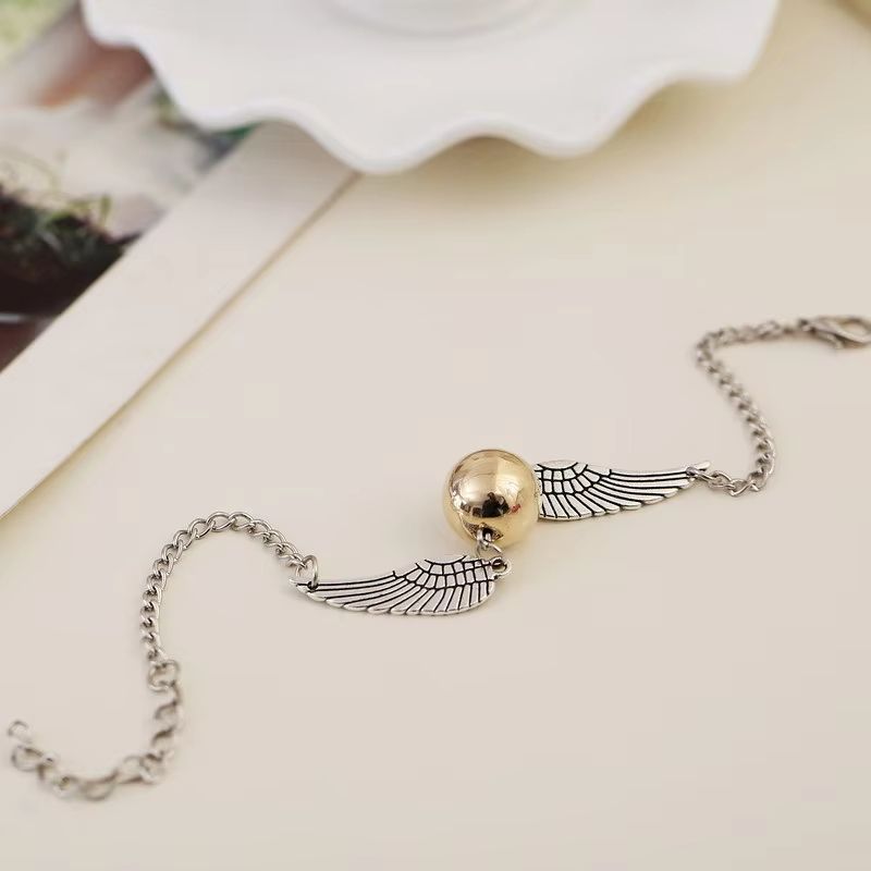 Golden Snitch Multi Wings Owl Bracelet Potter Inspired Layer Bracelet For Wizard Fans Gifts 5