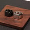 Fashion Stainless Steel Mens Square Ring Black Gold And Silver Hiphop Party Jewelry Gift 3