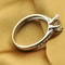 Luxury 925 Sterling Silver Six Claw Classic Ring For Women 2