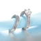 Elegant 925 Silver Wedding Engagement Couple Rings Set 1