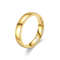Gold Plated Simple Couple Wedding Engagement Ring 6
