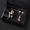 Lucky Five Petal Flower Jewelry Set For Women 5 Pieces 10