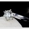 Elegant S925 Sterling Silver Engagement Ring With Austrian Crystal Matching Wedding Band For Men A 2