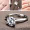 Elegant S925 Sterling Silver Engagement Ring With Austrian Crystal Matching Wedding Band For Men A 3
