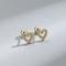 Hypoallergenic Heart Cartilage Earrings For Women Screw Back Helix Stud Earrings For Sensitive Ear 1