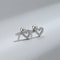 Hypoallergenic Heart Cartilage Earrings For Women Screw Back Helix Stud Earrings For Sensitive Ear 2