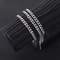 2pcs Mens Cuban Chain Necklace And Bracelet Silver Color Chunky Chain Set In Stainless Steel 1