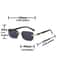 Rimless Rectangle Small Square Sunglasses For Women And Men 2