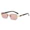 Rimless Rectangle Small Square Sunglasses For Women And Men 18