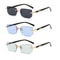 Rimless Rectangle Small Square Sunglasses For Women And Men 19