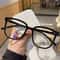 Retro Anti Blue Light Glasses For Women With Flat Light Frame 2