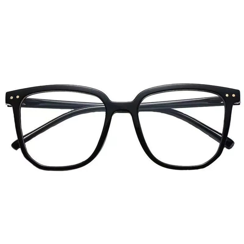 Retro Anti Blue Light Glasses For Women With Flat Light Frame 3