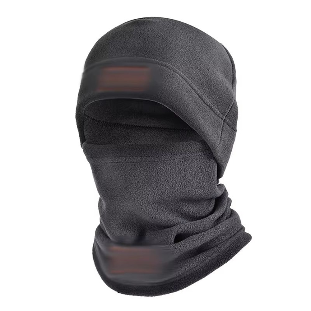 ArcticGuard Winter Fleece Balaclava Hat And Neck Warmer Set For Outdoor Sports 5