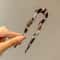 Tortoiseshell U Shaped Hair Fork Acetate Hairpin For Elegant Buns And Updos 11