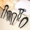Tortoiseshell U Shaped Hair Fork Acetate Hairpin For Elegant Buns And Updos 14