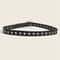 Star Riot Y2K Punk Rivet Belt Black PU Goth Eyelet Belt For Jeans Skirts 4