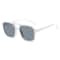 RetroFrame Round Square Sunglasses For Women Men Vintage PC Frame AntiGlare Shades 11