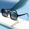 RetroFrame Round Square Sunglasses For Women Men Vintage PC Frame AntiGlare Shades 1