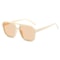 RetroFrame Round Square Sunglasses For Women Men Vintage PC Frame AntiGlare Shades 6