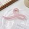 Elegant Jelly Bow Hair Claw Sweet Back Hair Clip For Women Girls 7