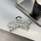 Elegant Bow Metal Hair Claw Clip Gold Silver Geometric Hollow Hairpin For Women 1