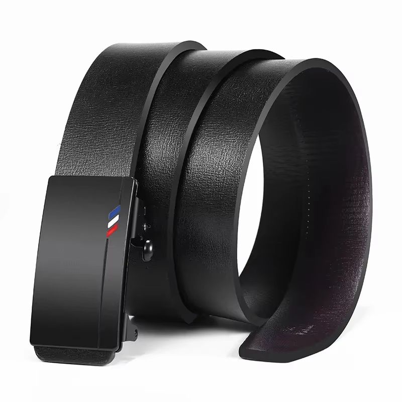 EliteLine Mens Automatic Buckle Belt High Quality Toothless Business Casual Belt 5