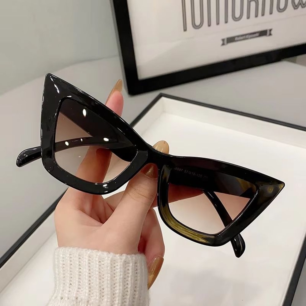 Urban Chic Big Frame Vintage Square Sunglasses For Women And Men 6