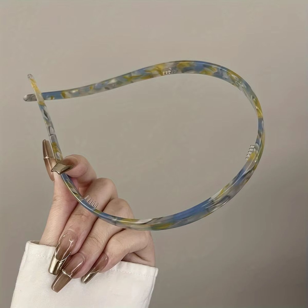 Elegance Ease Non Clamping Headband Acetate Hairband For Women And Girls 9