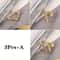 SweetHeart Mini Metal Hair Claw Clips Non Slip Hollow Heart Barrettes For Women Girls 14