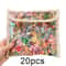 Sweet Cartoon Dream Cartoon Hair Ties Set 102050pcs Cute Hair Ropes For Girls 8