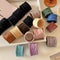 ColorJoy Elastic Hair Bands Set Colorful Nylon Small Hair Ties For Girls Women 5