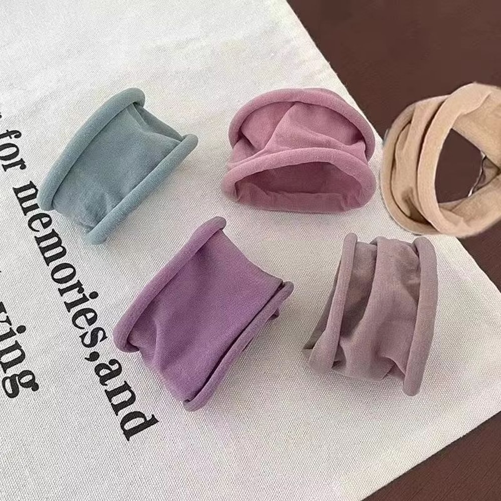 ColorJoy Elastic Hair Bands Set Colorful Nylon Small Hair Ties For Girls Women 7