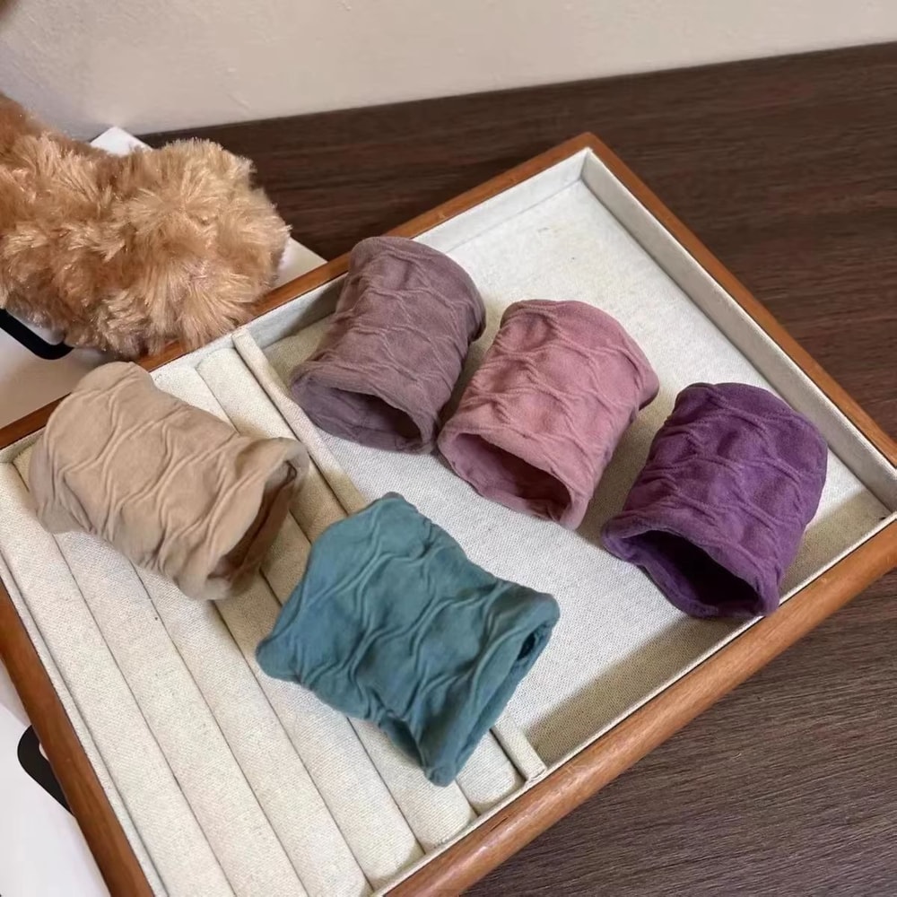 ColorJoy Elastic Hair Bands Set Colorful Nylon Small Hair Ties For Girls Women 8